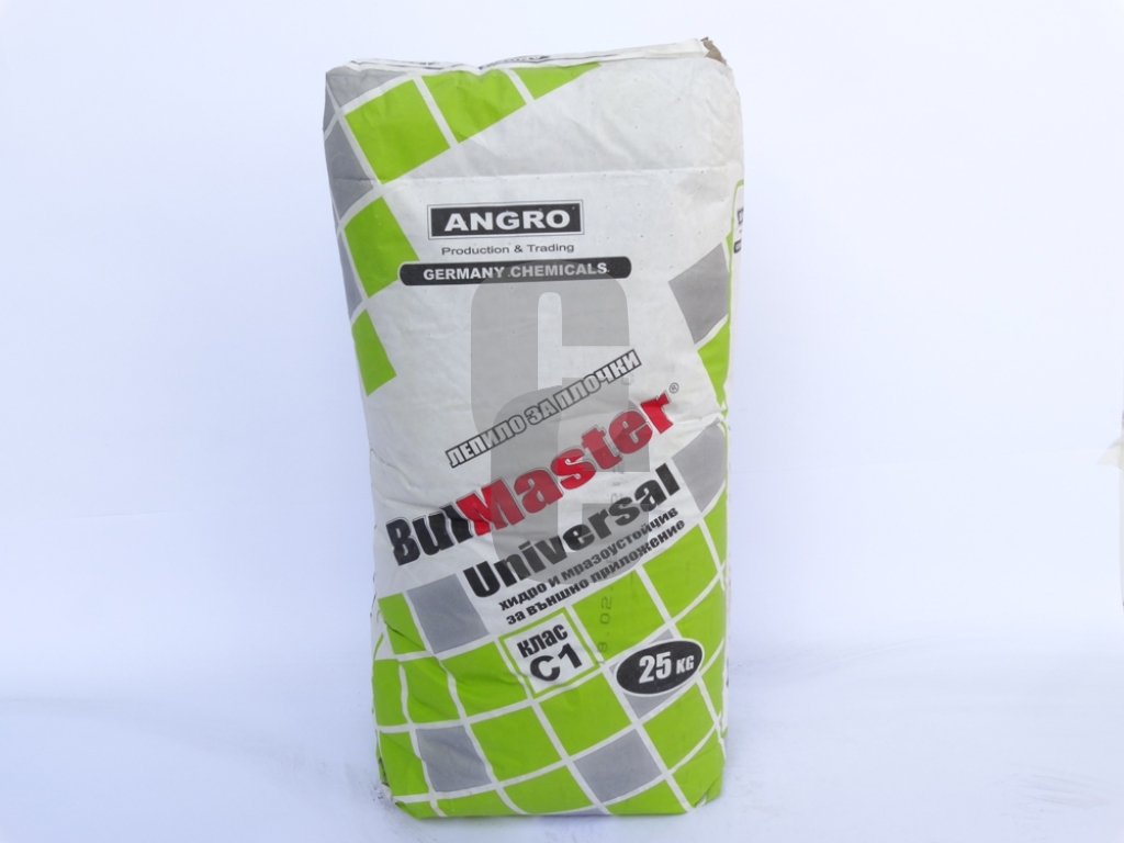 Теракол Ангро Bulmaster UNIVERSAL 25кг Цена | Stoichkovi.bg - Лепила за ...