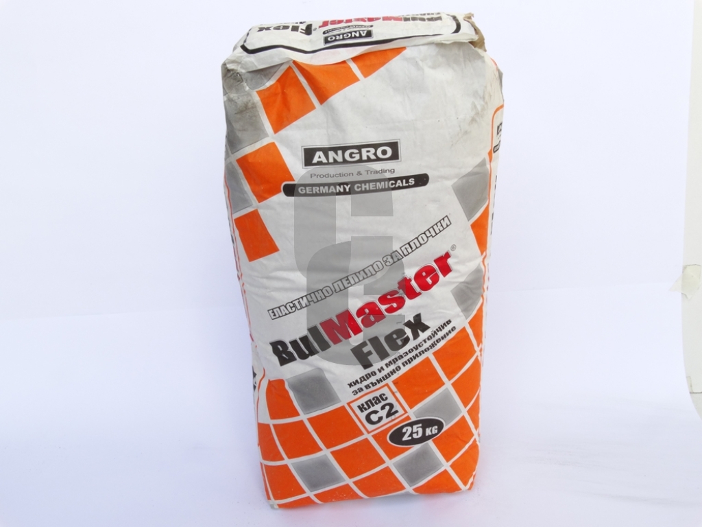 Теракол Ангро Bulmaster FLEX 25кг Цена | Stoichkovi.bg - Лепила за ...
