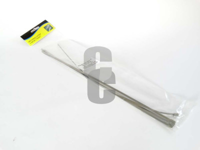 Нови предложения Кабелна лента МЕТАЛНА 4.6х400мм. 5бр. в пакет