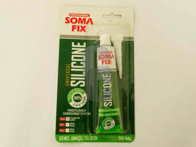 Силикон универсален 50мл. бял - ТУБА                                                                                                                                                                                                                                                                        